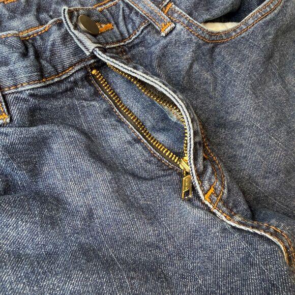 Benchmark FR Women's 6 Blue Flame Resistant Workwear Denim USA Made **Disclaimer - Picture 13 of 15